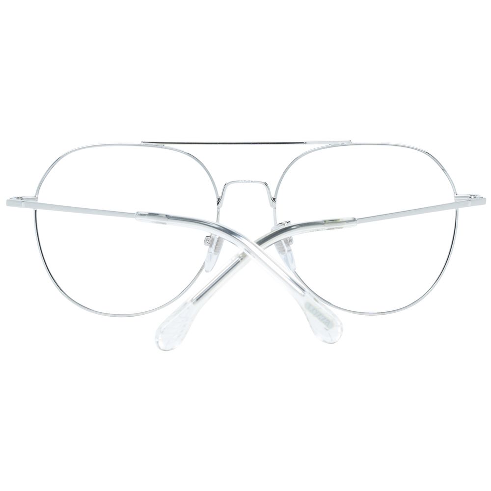 Lozza Silver Metal Optical Frames for Timeless Elegance