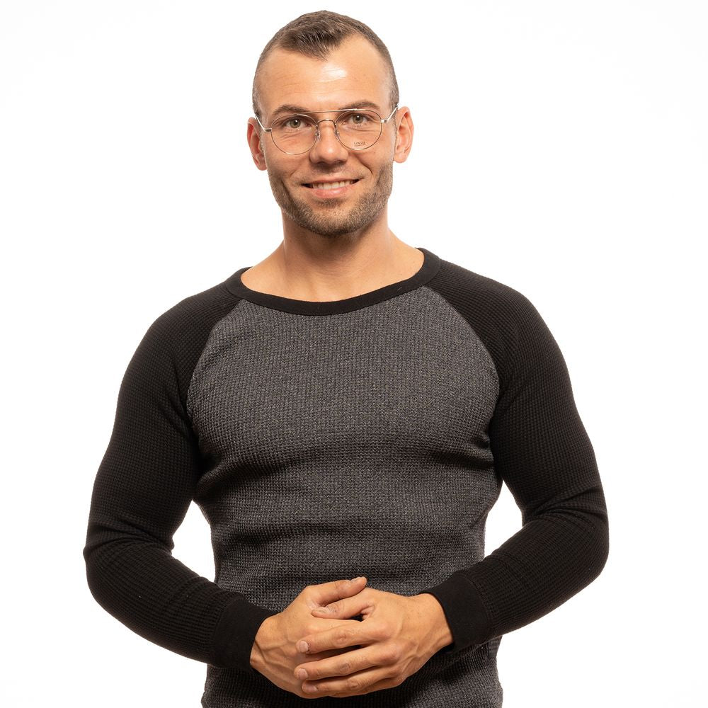 Lozza Silver Metal Optical Frames for Elevated Eyewear Style