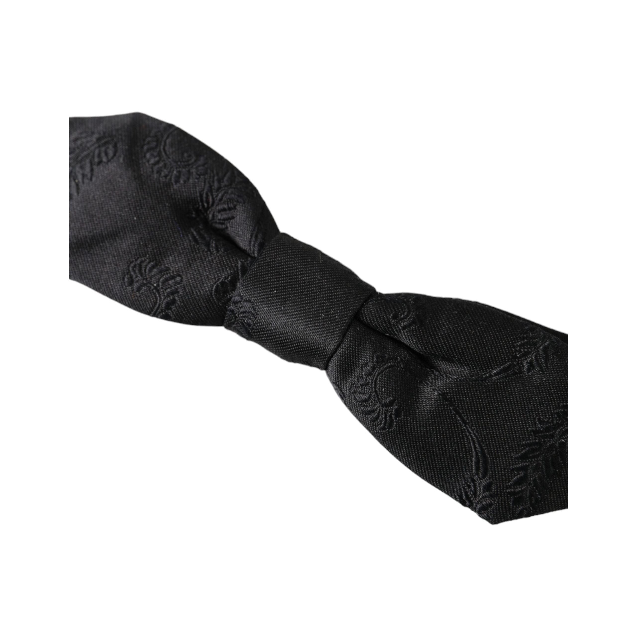 Dolce & Gabbana Multicolor Silk Adjustable Bow Tie
