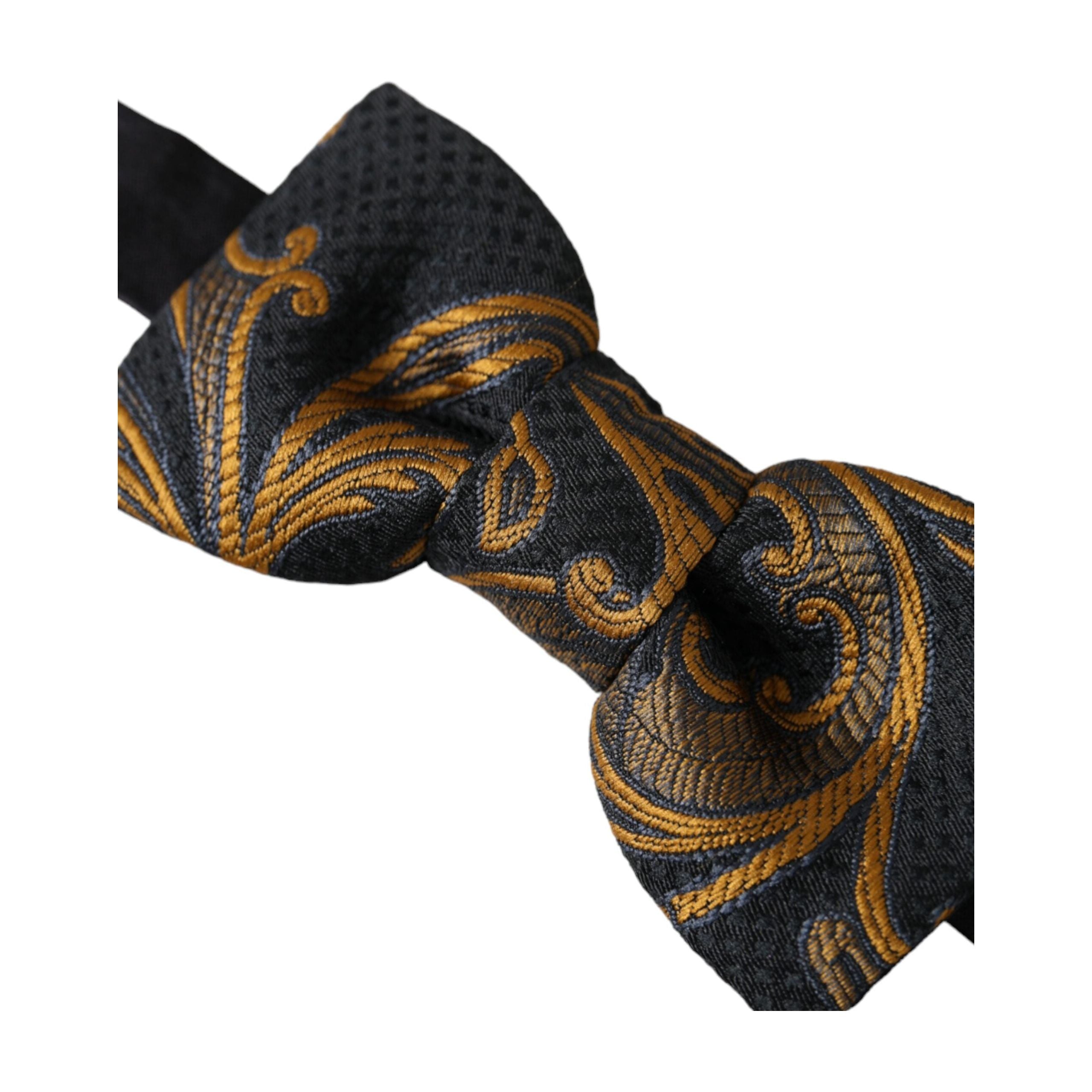 Dolce & Gabbana Multicolor Jacquard Bow Tie