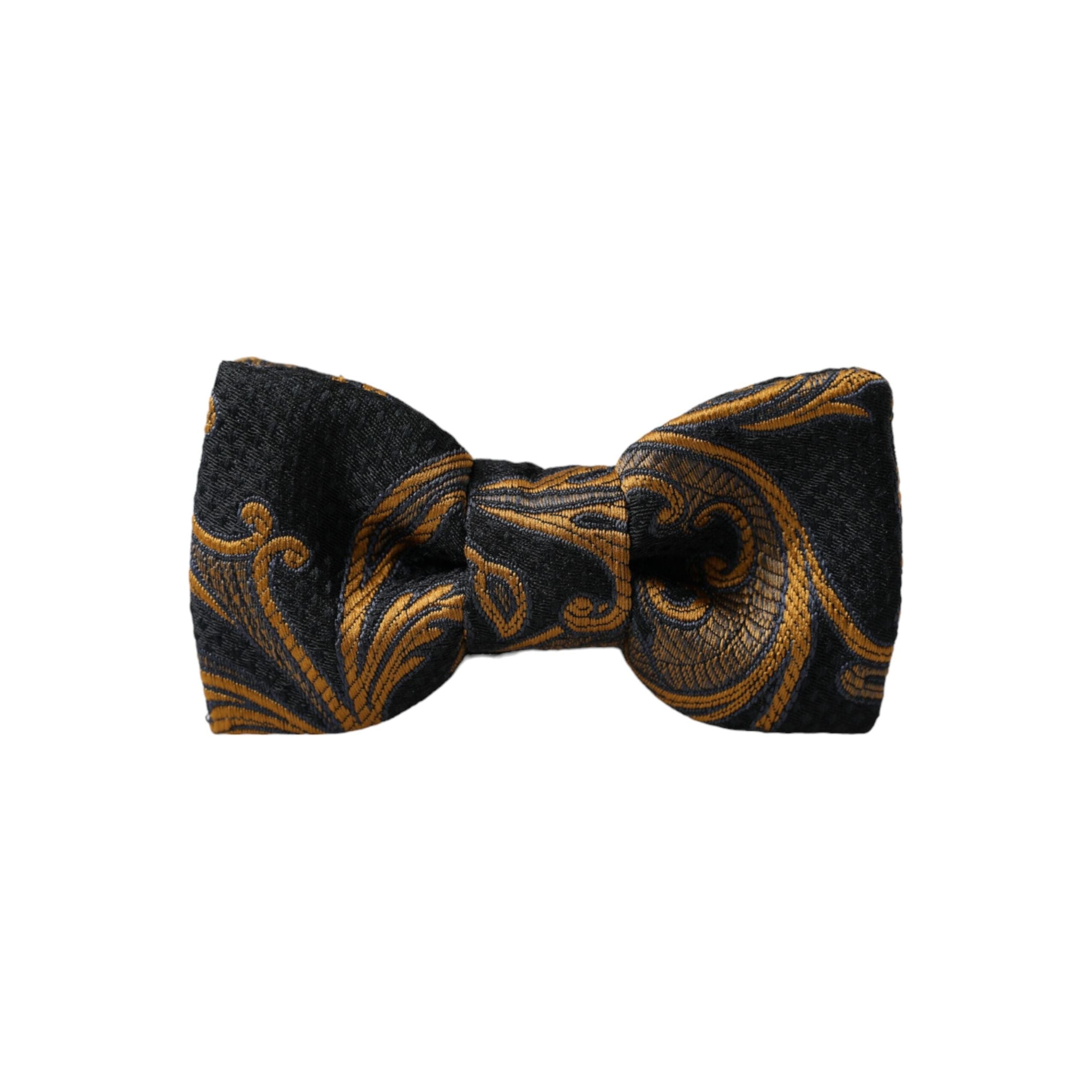 Dolce & Gabbana Multicolor Jacquard Bow Tie