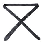 Dolce & Gabbana Black Blue Polka Dot Silk Adjustable Tie