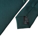 Dolce & Gabbana Green Printed 100% Silk Adjustable Tie