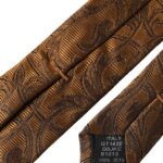 Dolce & Gabbana Brown Floral 100% Silk Adjustable Tie