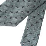 Dolce & Gabbana Green 100% Silk Patterned Adjustable Tie
