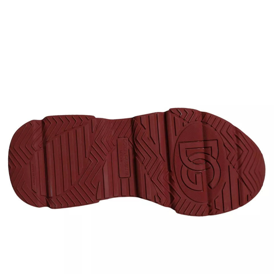 Dolce & Gabbana Multicolor Leather Daymaster Sneakers Shoes