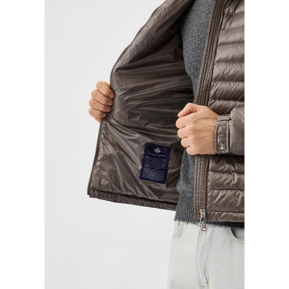Add Gray Jacket with Detachable Inner Vest and Hood