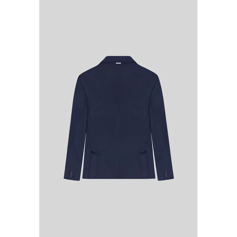 People Of Shibuya Blue Technical Fabric Jacket
