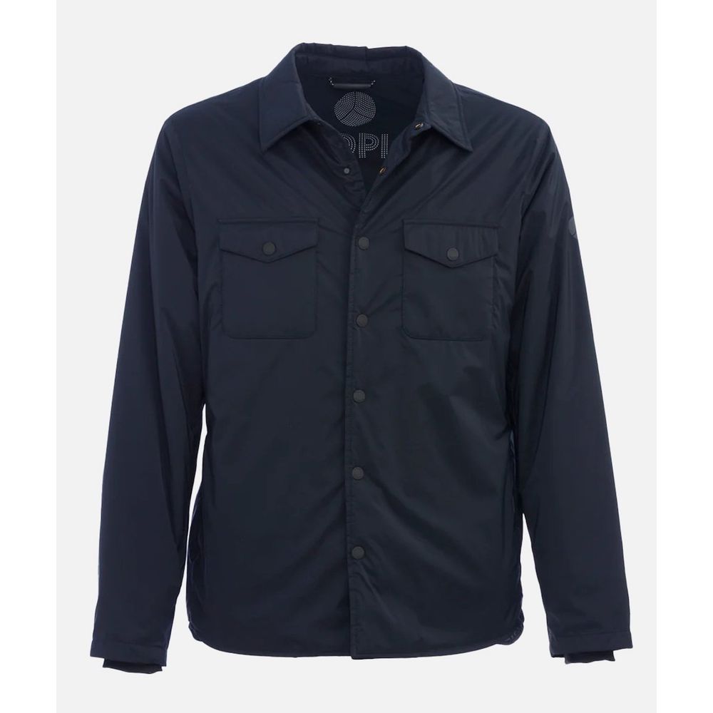 People Of Shibuya Blue Technical Jacket for Urban Sophistication