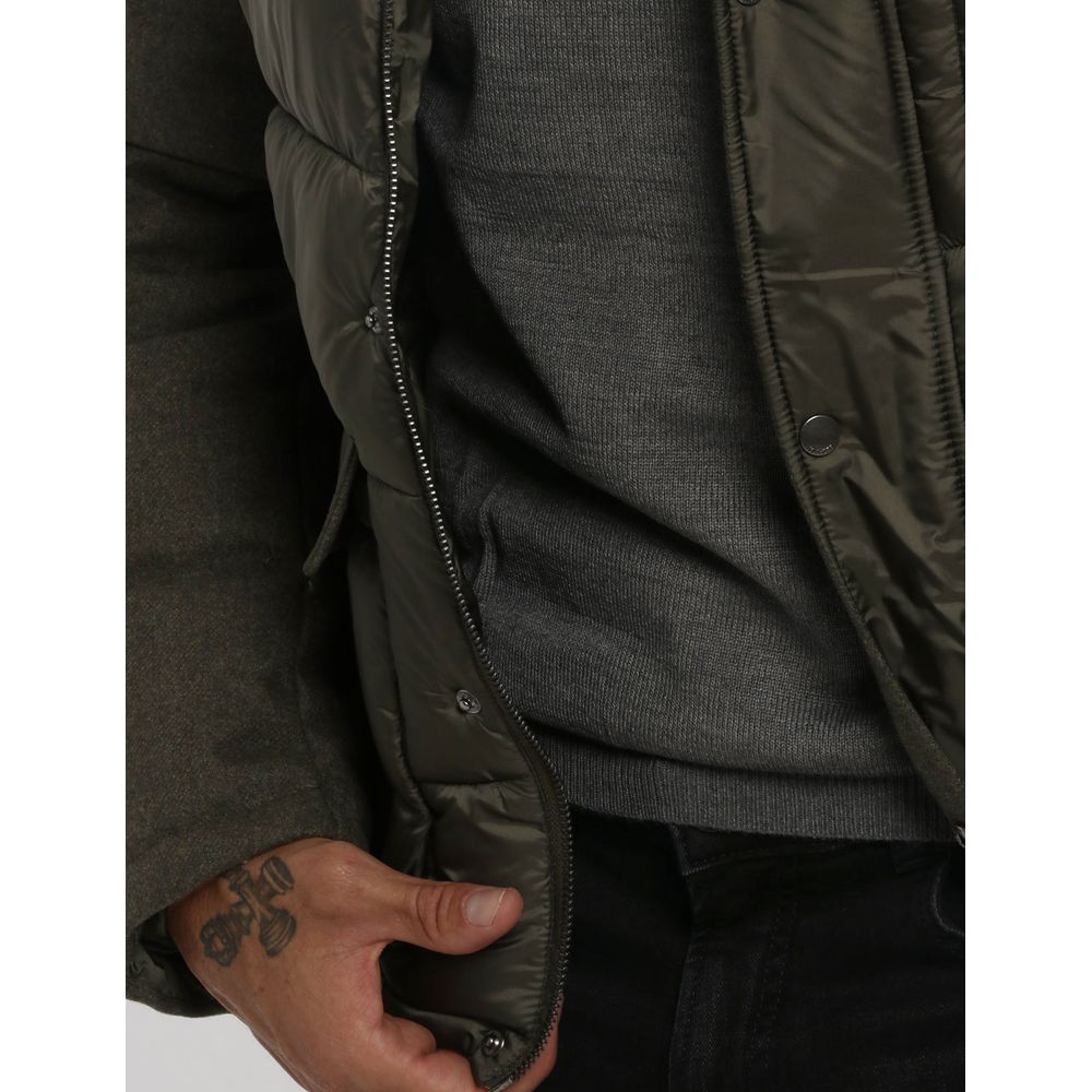 Yes Zee Green Wool Jacket - Exquisite Contemporary Outerwear