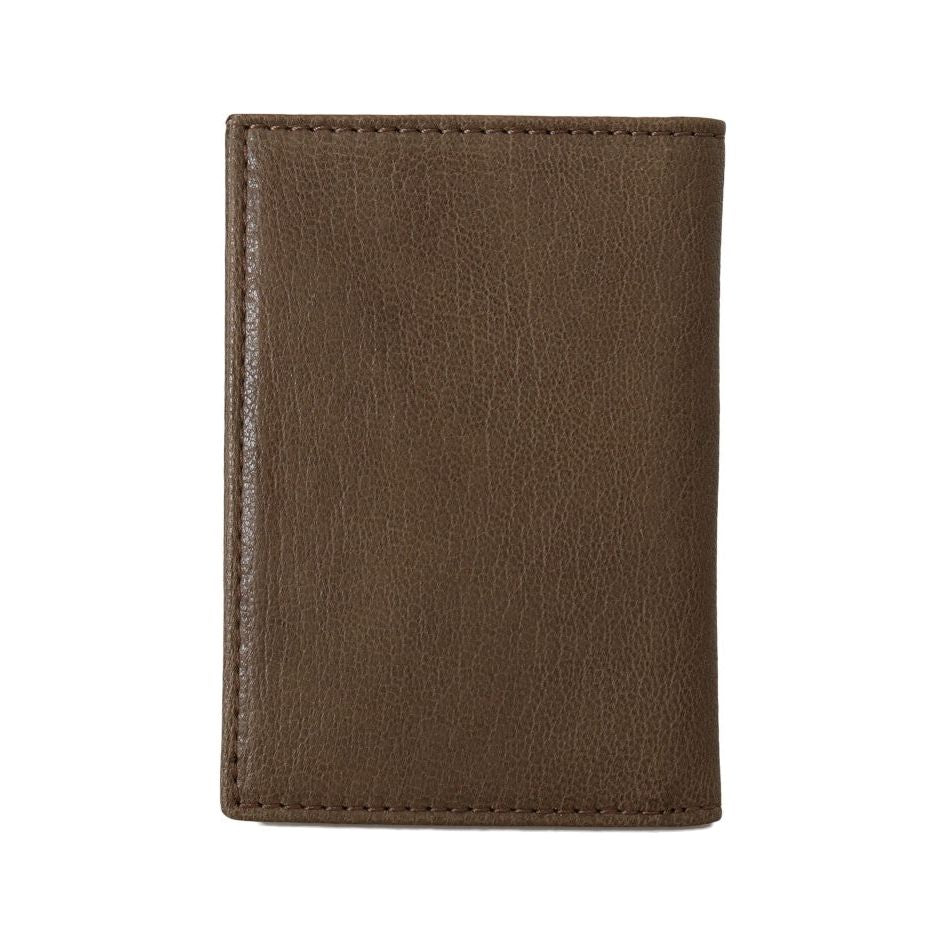 Billionaire Brown Leather Wallet in Premium Italian Leather