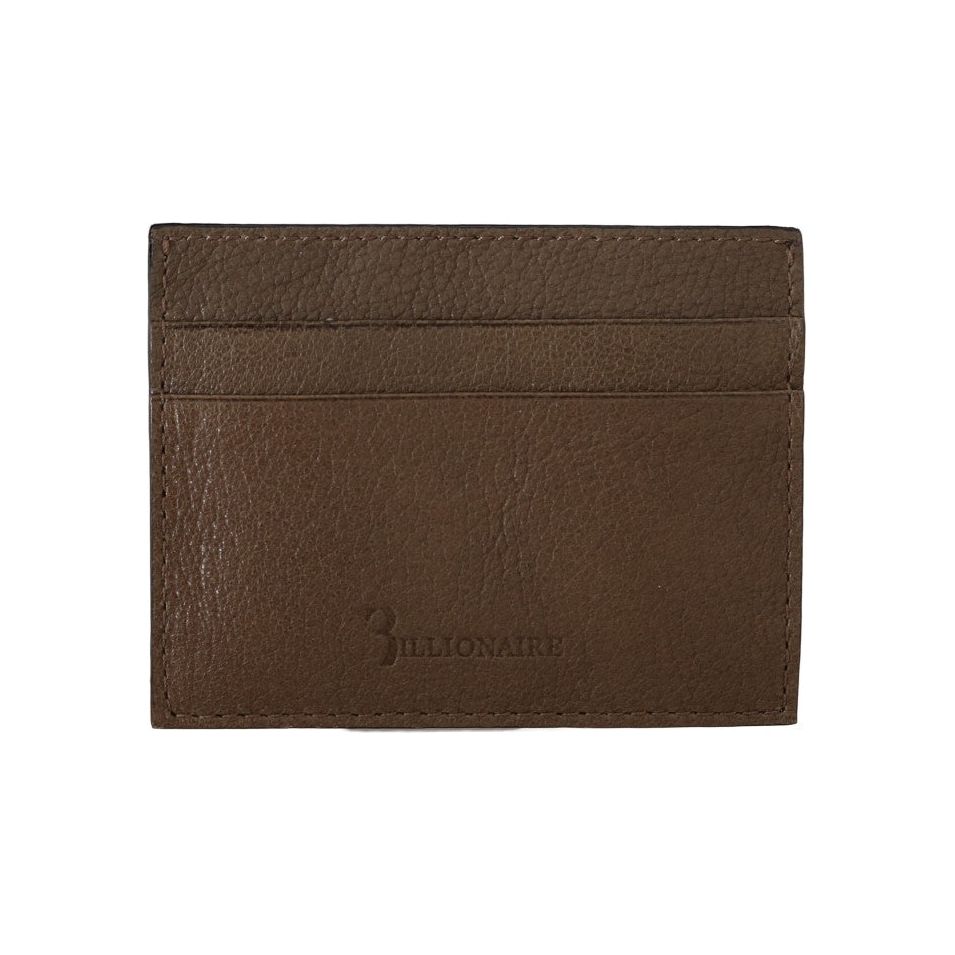 Billionaire Turtledove Leather Elegant Wallet