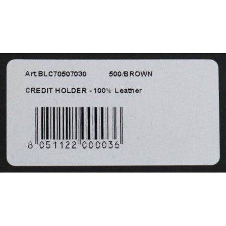 Billionaire Brown Italian Leather Wallet