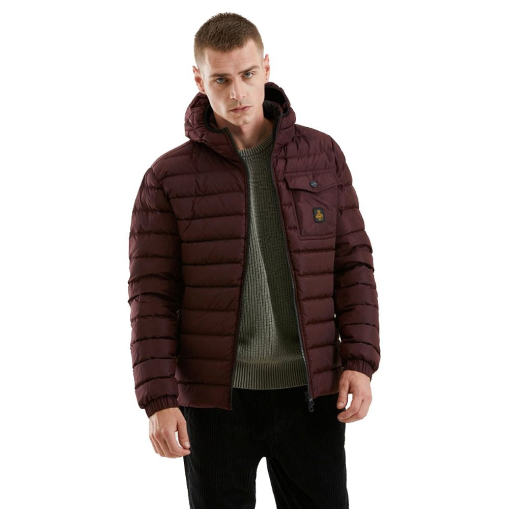 Refrigiwear Red Nylon Jacket for Elevated Outdoor Style