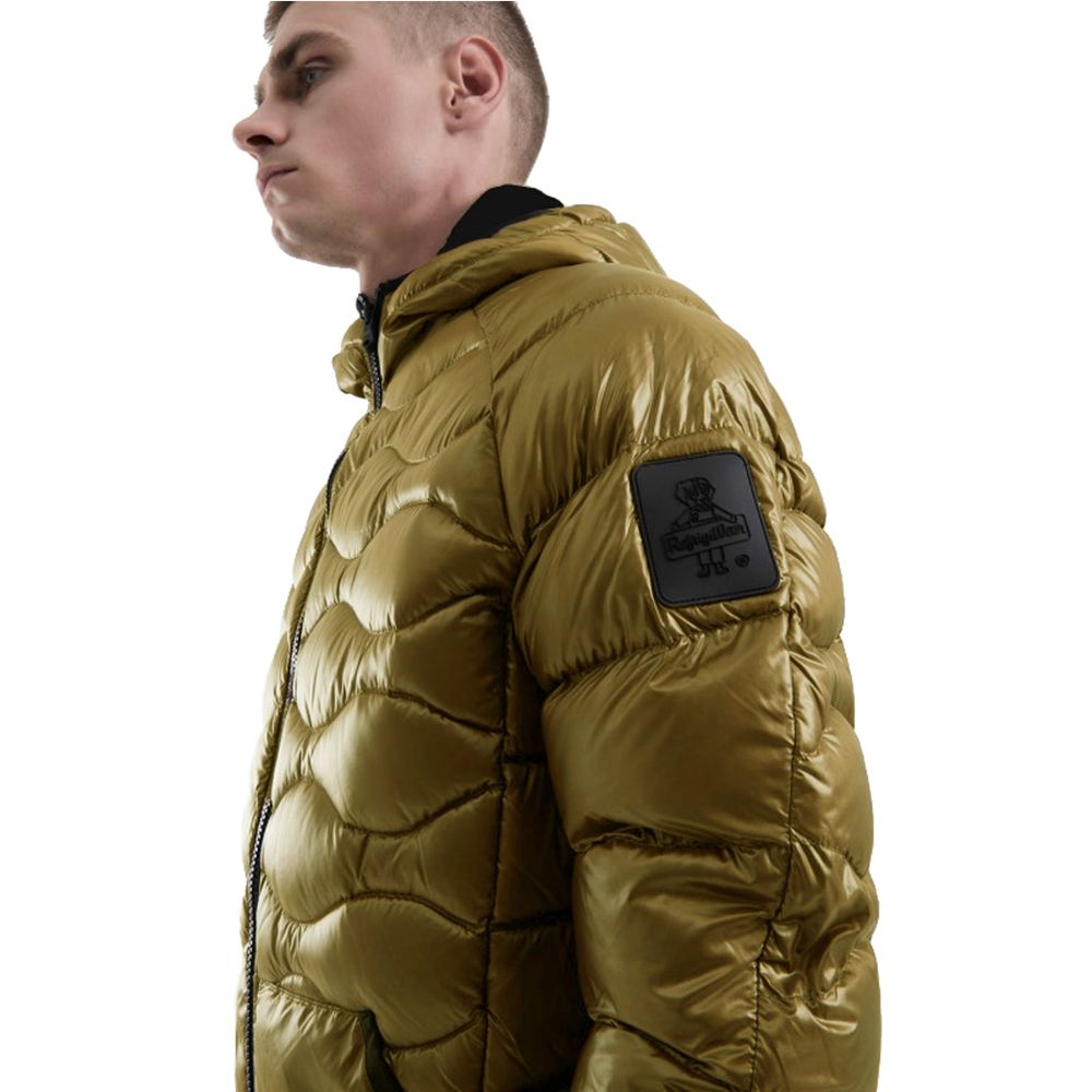 Refrigiwear Yellow Nylon Jacket for Elevated Style