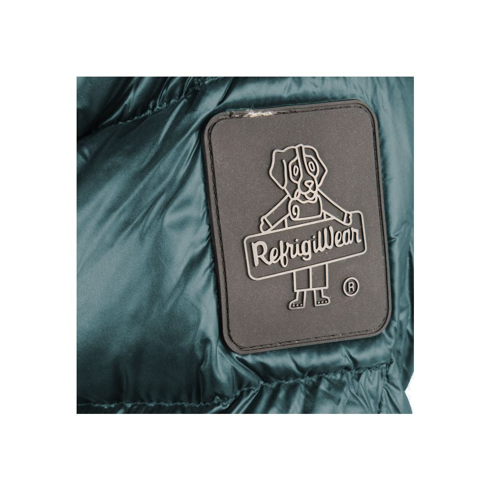 Refrigiwear Green Nylon Jacket for Elevated Style