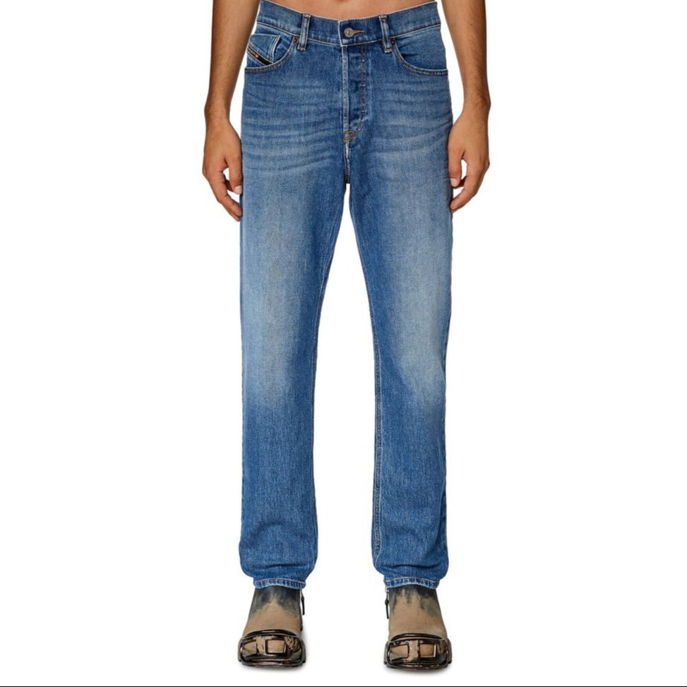 Diesel Blue Cotton Jeans for Elevated Everyday Style