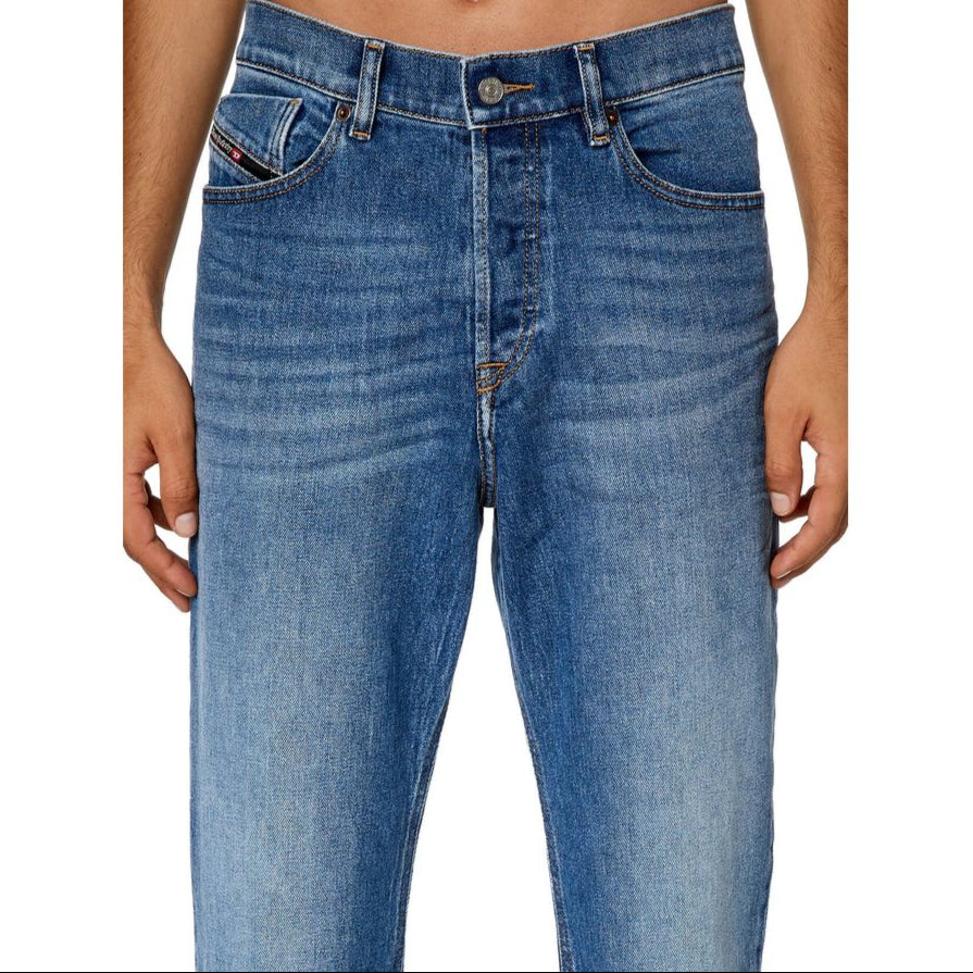 Diesel Blue Cotton Jeans for Elevated Everyday Style