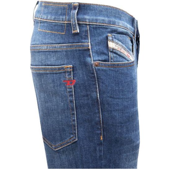 Diesel Blue Cotton Jeans for Elevated Everyday Style