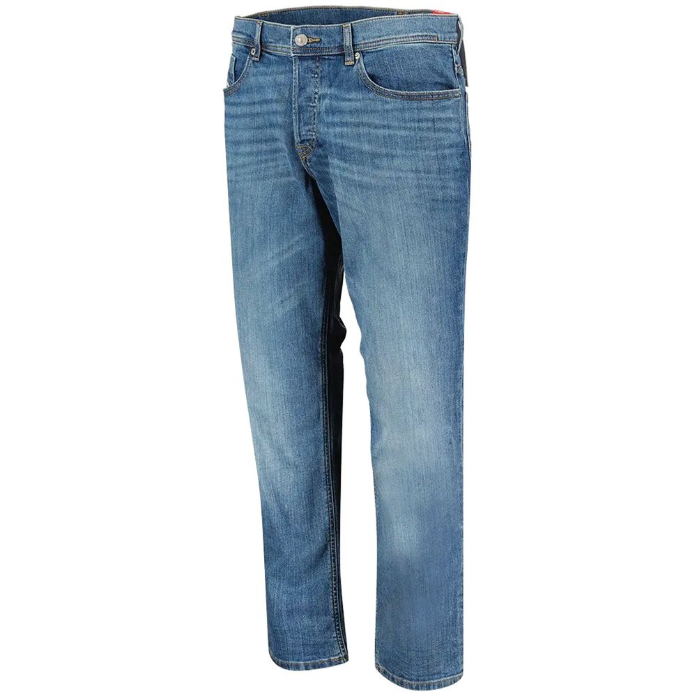 Diesel Blue Cotton Jeans for Effortless Luxury Style