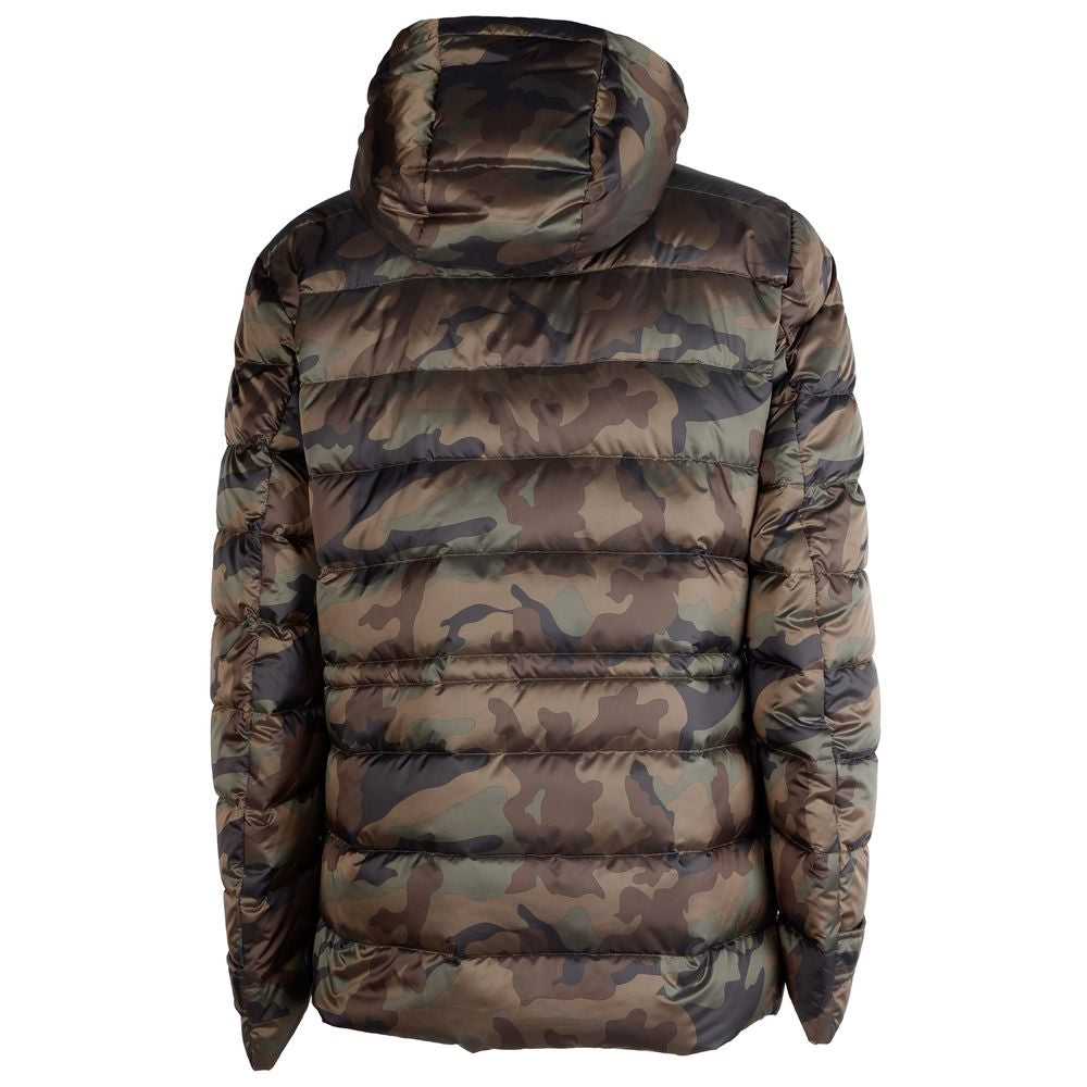 Add Army Green Nylon Jacket - Luxury Camouflage Outerwear