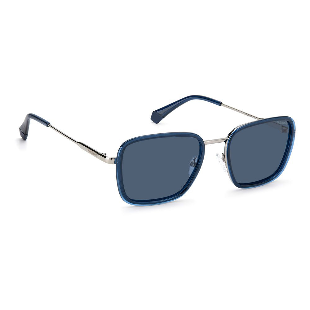 Polaroid Blue Acetate Sunglasses for Elevated Style