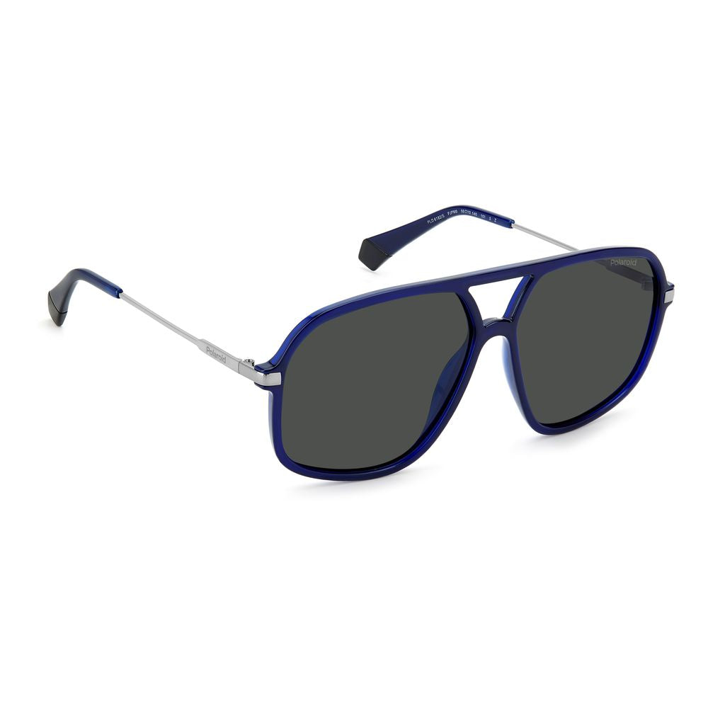Polaroid Blue Acetate Sunglasses for Effortless Elegance