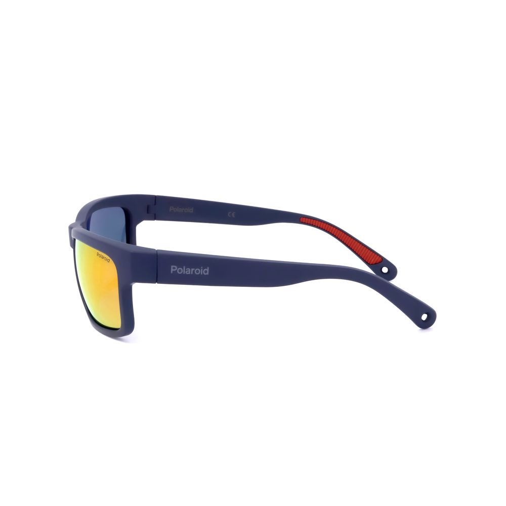 Polaroid Blue Nylon Sunglasses for Effortless Elegance