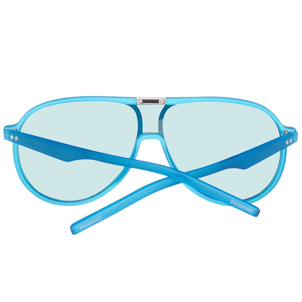 Polaroid Blue Acetate Sunglasses for Timeless Elegance