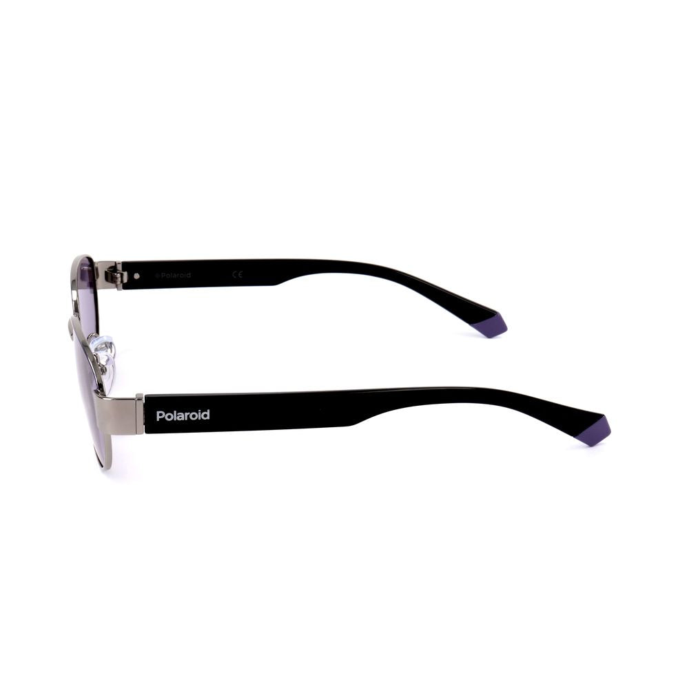 Polaroid Black Polycarbonate Sunglasses for Timeless Elegance
