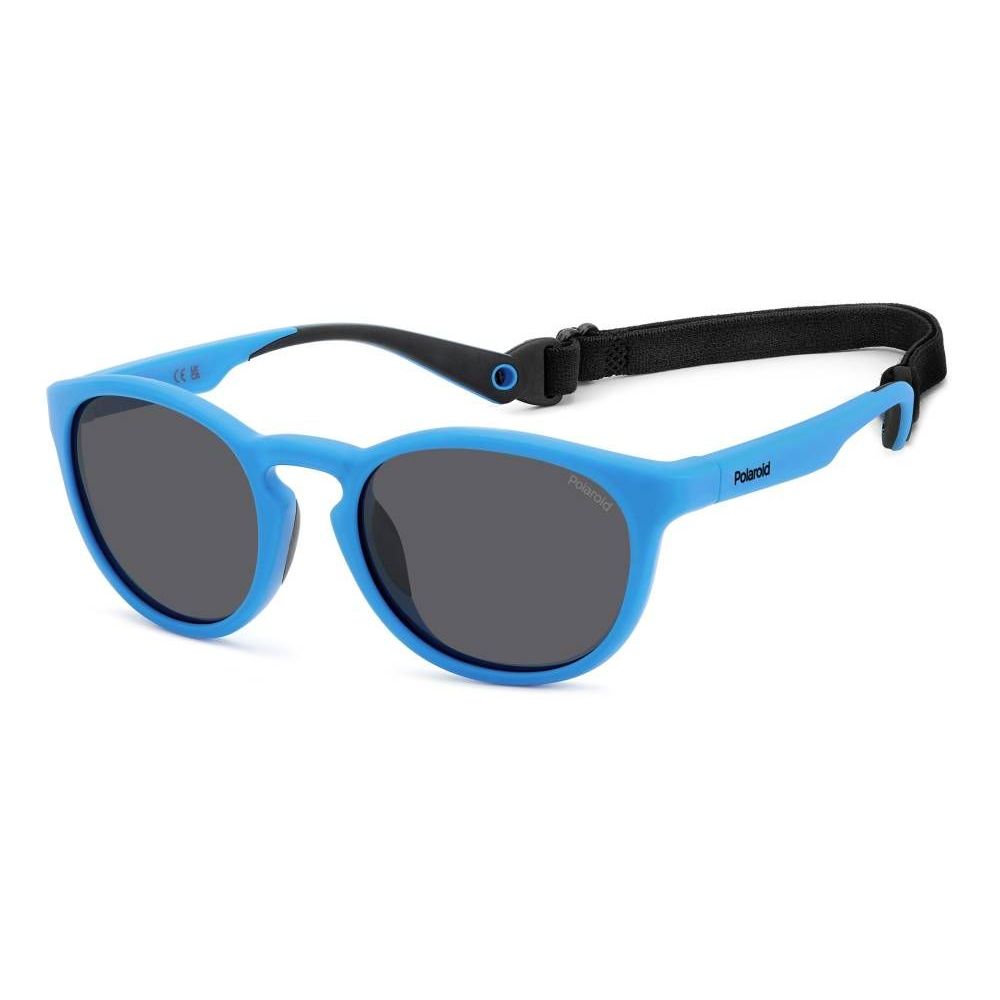 Polaroid Blue Resin Sunglasses with Polarized Lenses