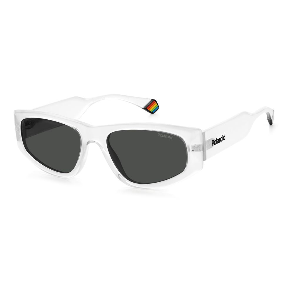 Polaroid Transparent Acetate Sunglasses for Effortless Elegance