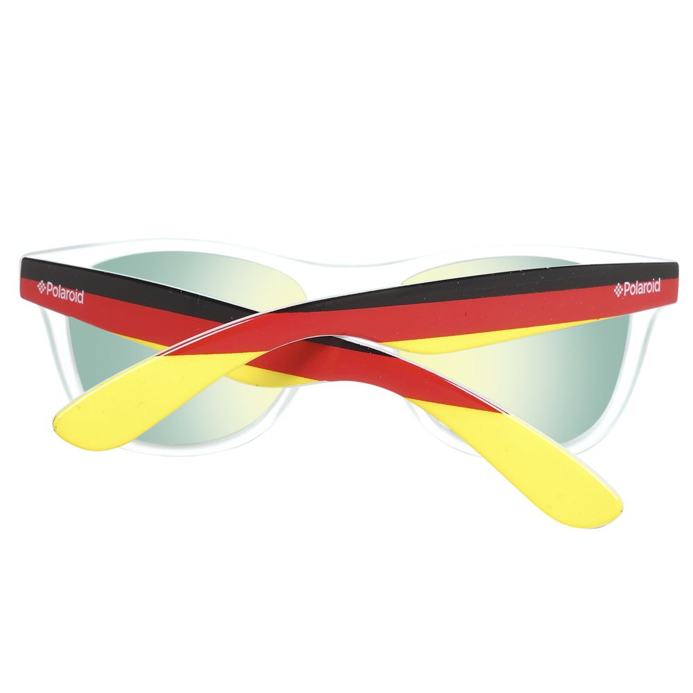 Polaroid Blue Polycarbonate Sunglasses for Timeless Elegance
