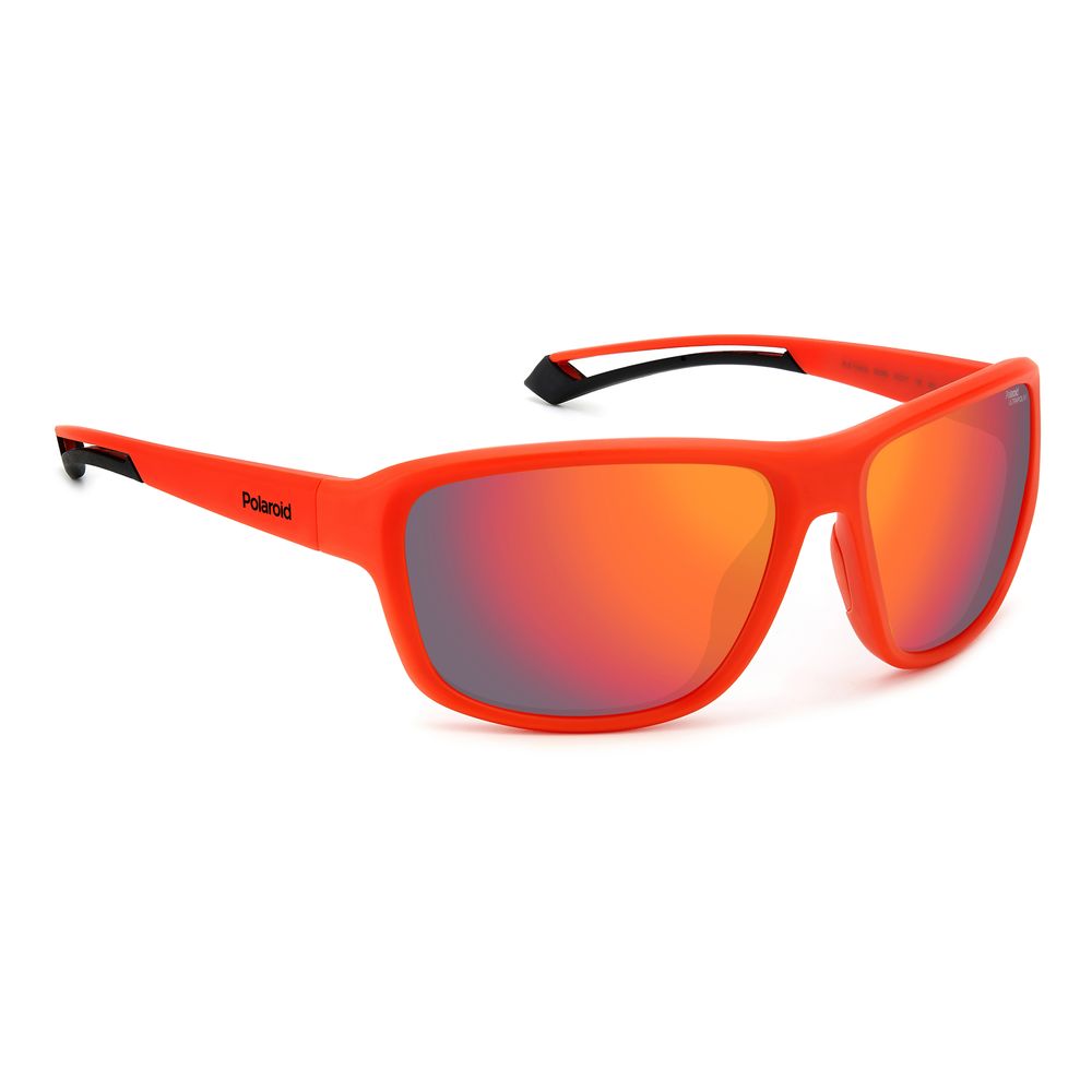 Polaroid Red Resin Sunglasses for Elevated Style