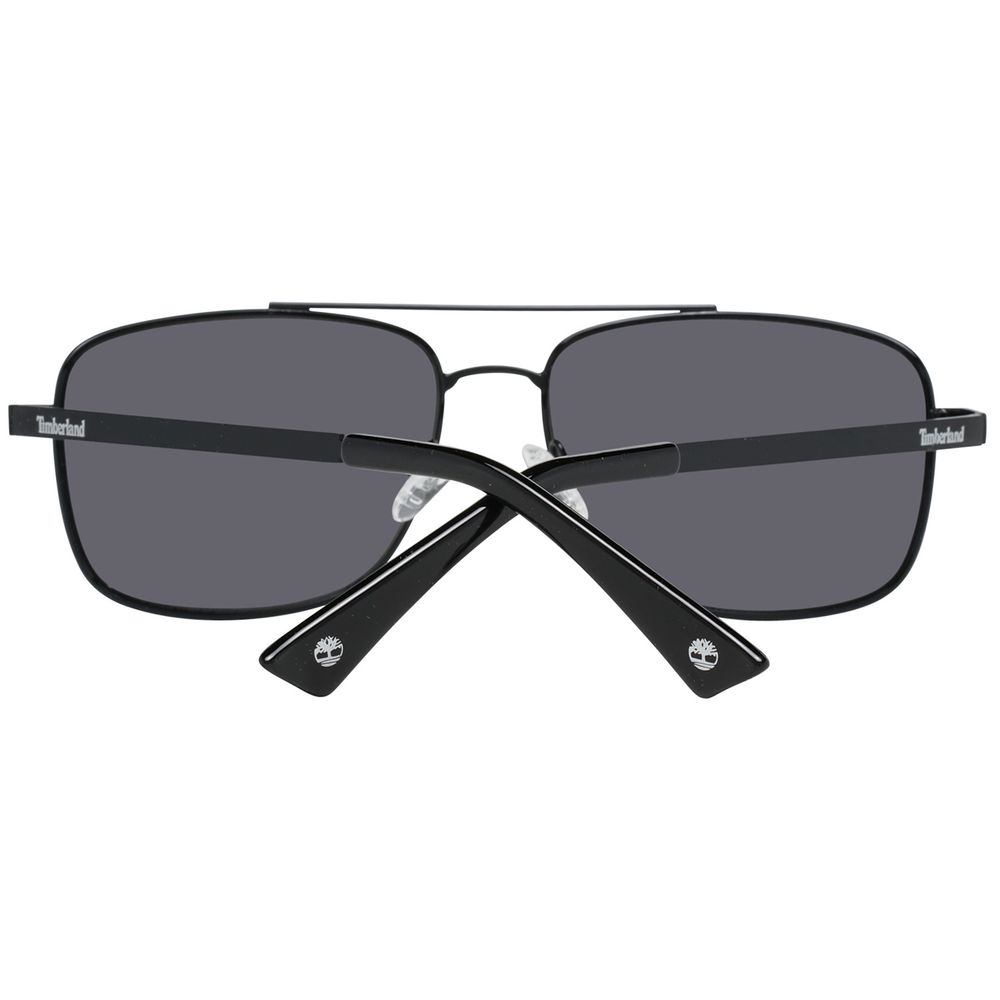 Timberland Black Resin Sunglasses for Elevated Style