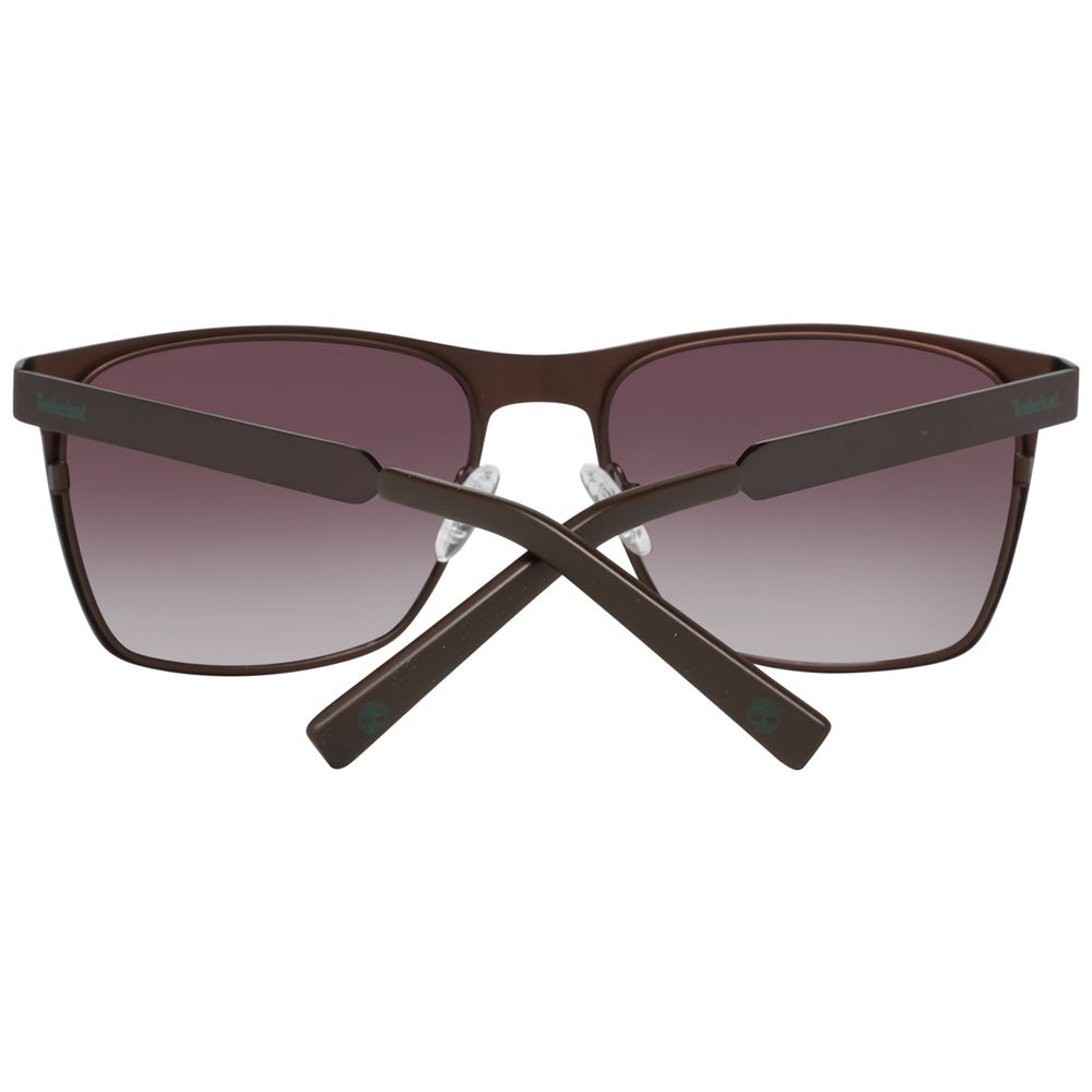Timberland Gray Metal Sunglasses for Effortless Elegance