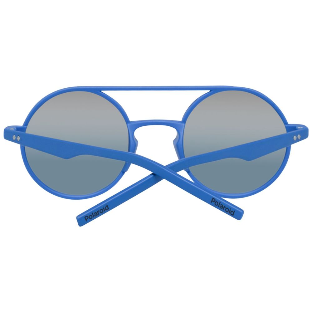 Polaroid Blue Acetate Sunglasses for Elevated Style