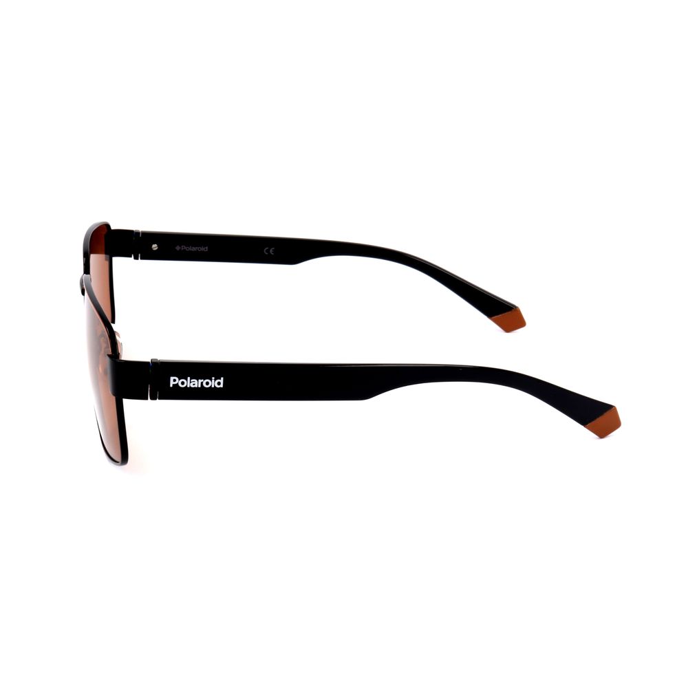 Polaroid Orange and Black Bicolor Polycarbonate Sunglasses