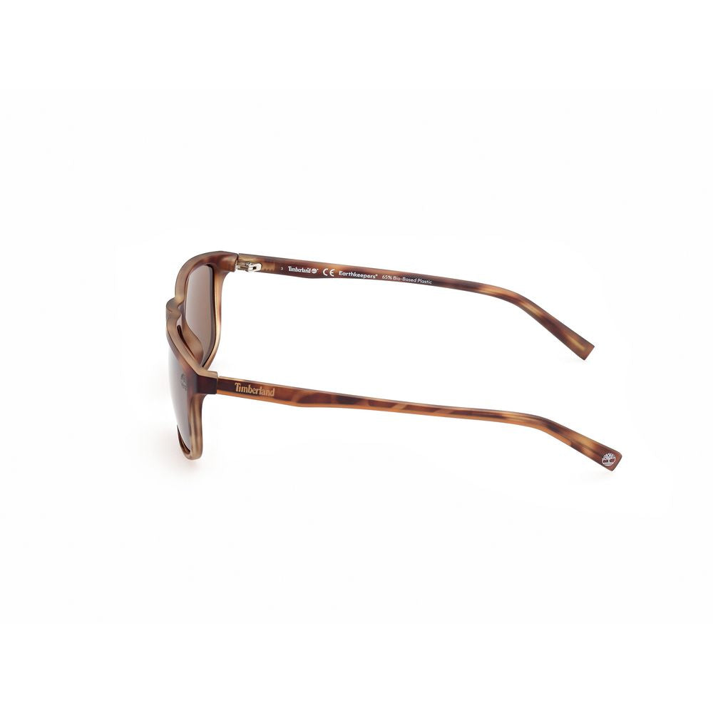 Timberland Brown Injected Sunglasses for Effortless Elegance