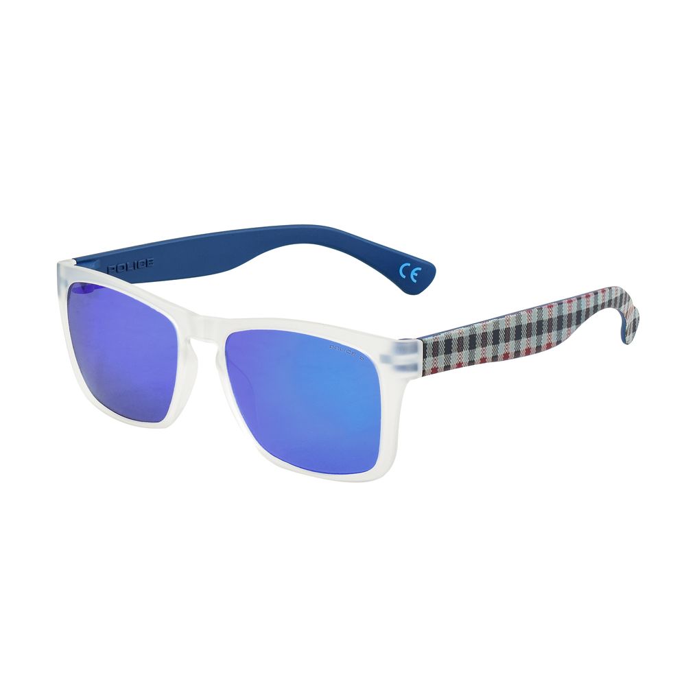 Police White Injected Sunglasses for Elevated Style