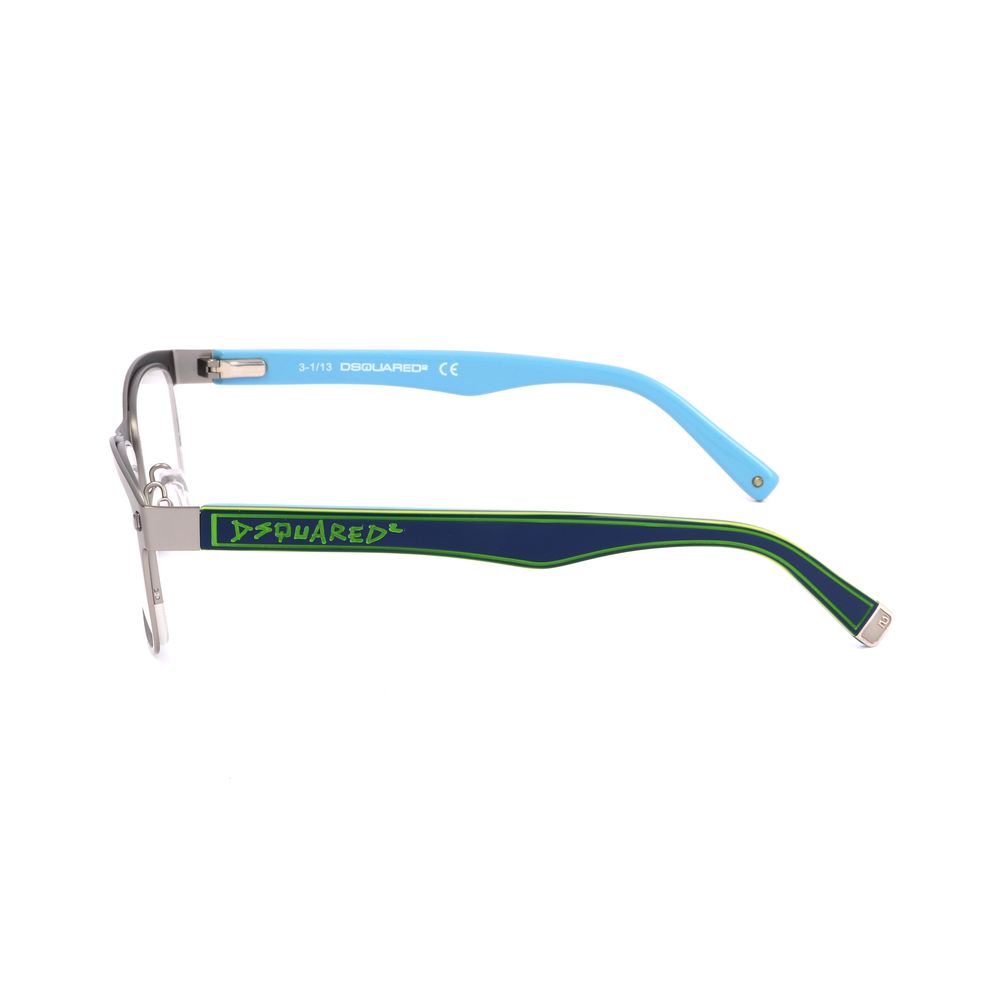 Dsquared² Silver Metal Frames for Effortless Elegance