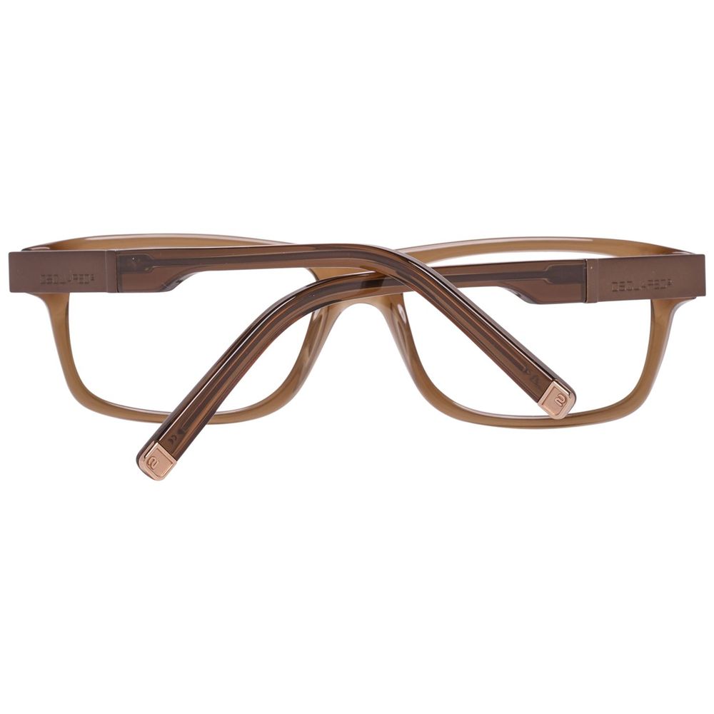 Dsquared² Brown Metal Frames - Timeless Elegance Redefined