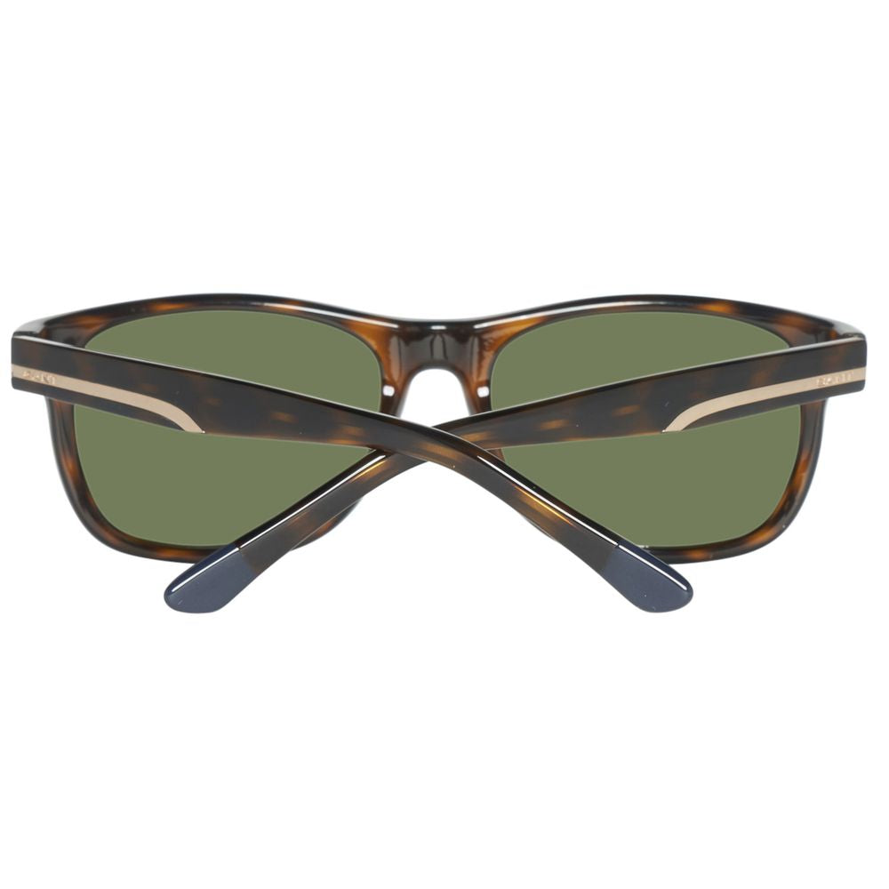 Gant Brown Acetate Sunglasses for Timeless Elegance