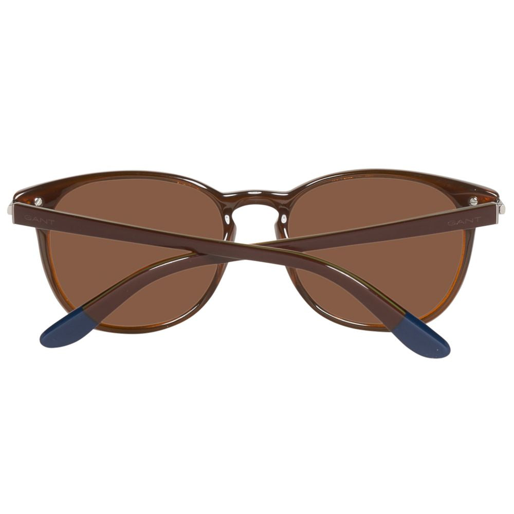 Gant Brown Acetate Sunglasses for Effortless Elegance