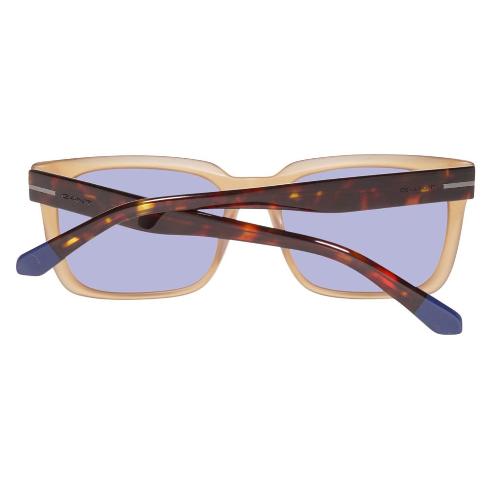 Gant Brown Acetate Sunglasses for Sophisticated Style