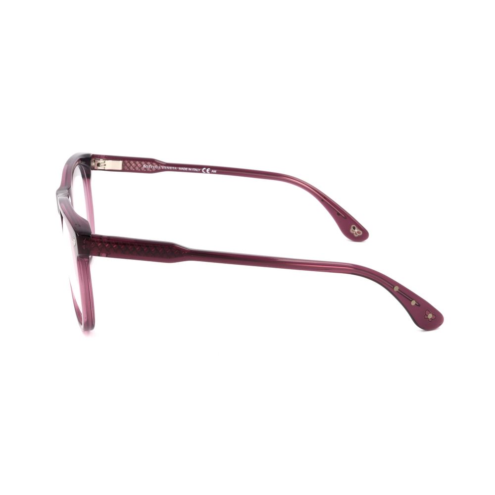 Bottega Veneta Purple Acetate Frames for Elegant Style