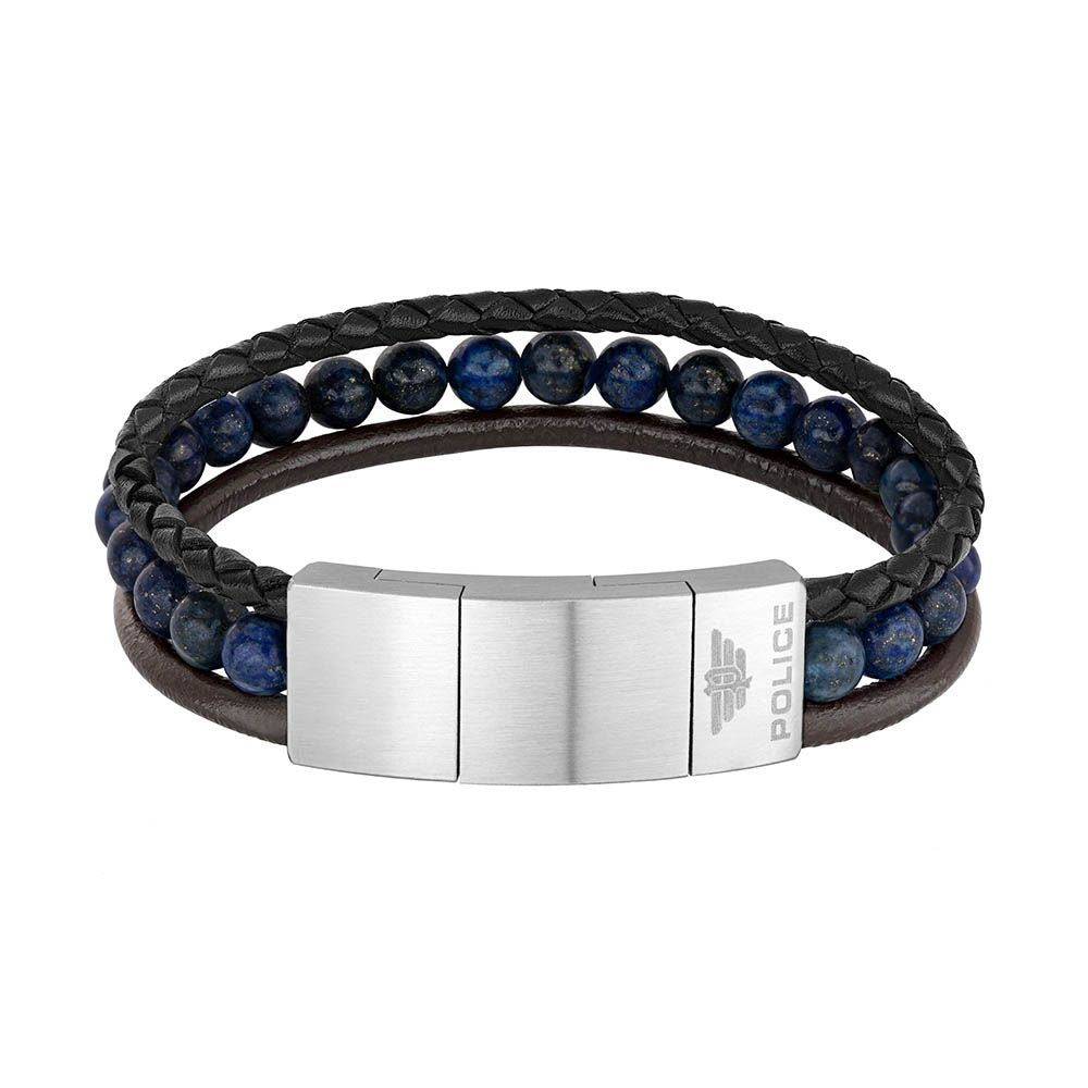 Police Blue Leather Watch - Timeless Elegance Redefined