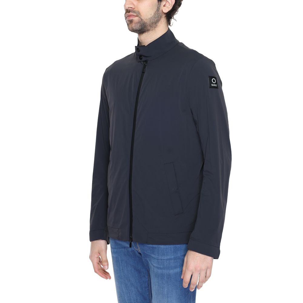 Suns Black Nylon Jacket - Timeless Elegance Redefined