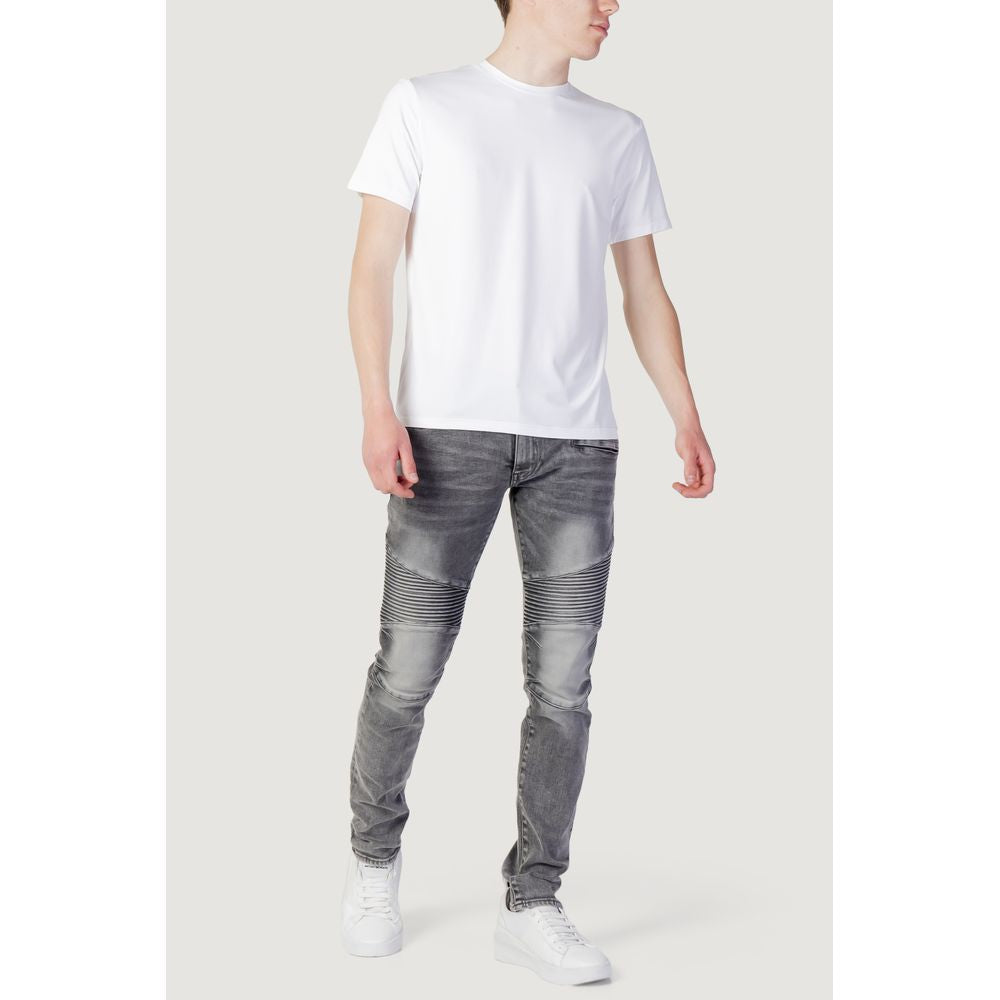 Suns White Cotton T-Shirt - Effortless Luxury for Every Wardrobe