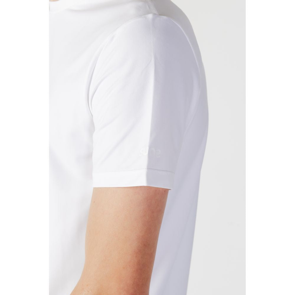 Suns White Cotton T-Shirt - Effortless Luxury for Every Wardrobe